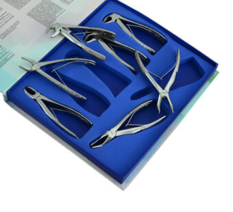 Zahnzange für Kinder, Set aus 7 Teilen mit Koffer