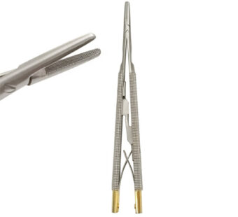 Castroviejo Needle Holder, TC, Length = 13cm