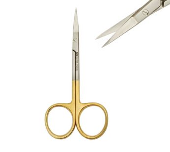 Iris Straigth Scissor, TC, Length = 11.5cm