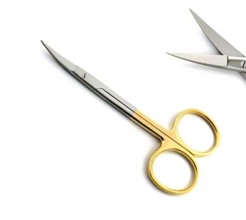 Iris Curved Scissor, TC, Length = 11.5cm