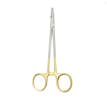 Baby-Crile-Wood Needle Holder , TC, Size = 13cm/5”