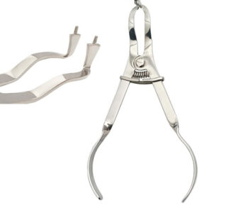 Ivory Light Weight Clamp Forceps , Size = 17cm