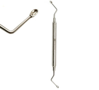 Sharp Spoon Scaler, Handle Ø 8mm