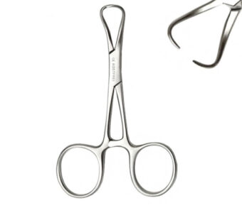 Towel Clamp/Forceps, Size = 9cm