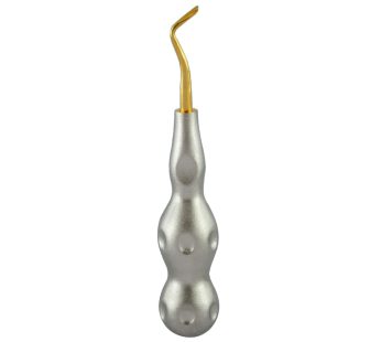 Tooth Elevator, Right Side, Tip Size = 2mm, With Golden Tip