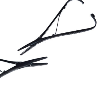 Mathieu Needle Holder Black Coated, Size = 17cm