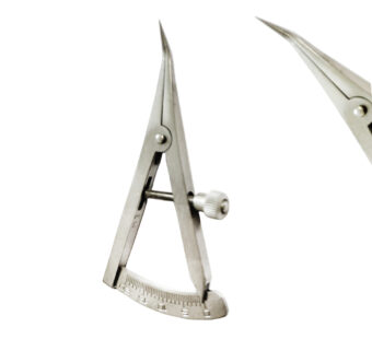 Castroviejo-Messschieber, abgewinkelt, 20mm