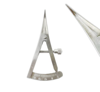 Castroviejo-Messschieber, gerade, 20mm