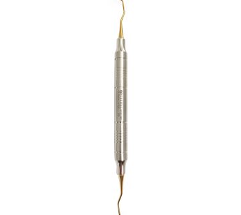 Gracey Curette, Anatomical Hollow Handle Ø 10mm, With Titanium Coating, 175mm, Fig 5-6