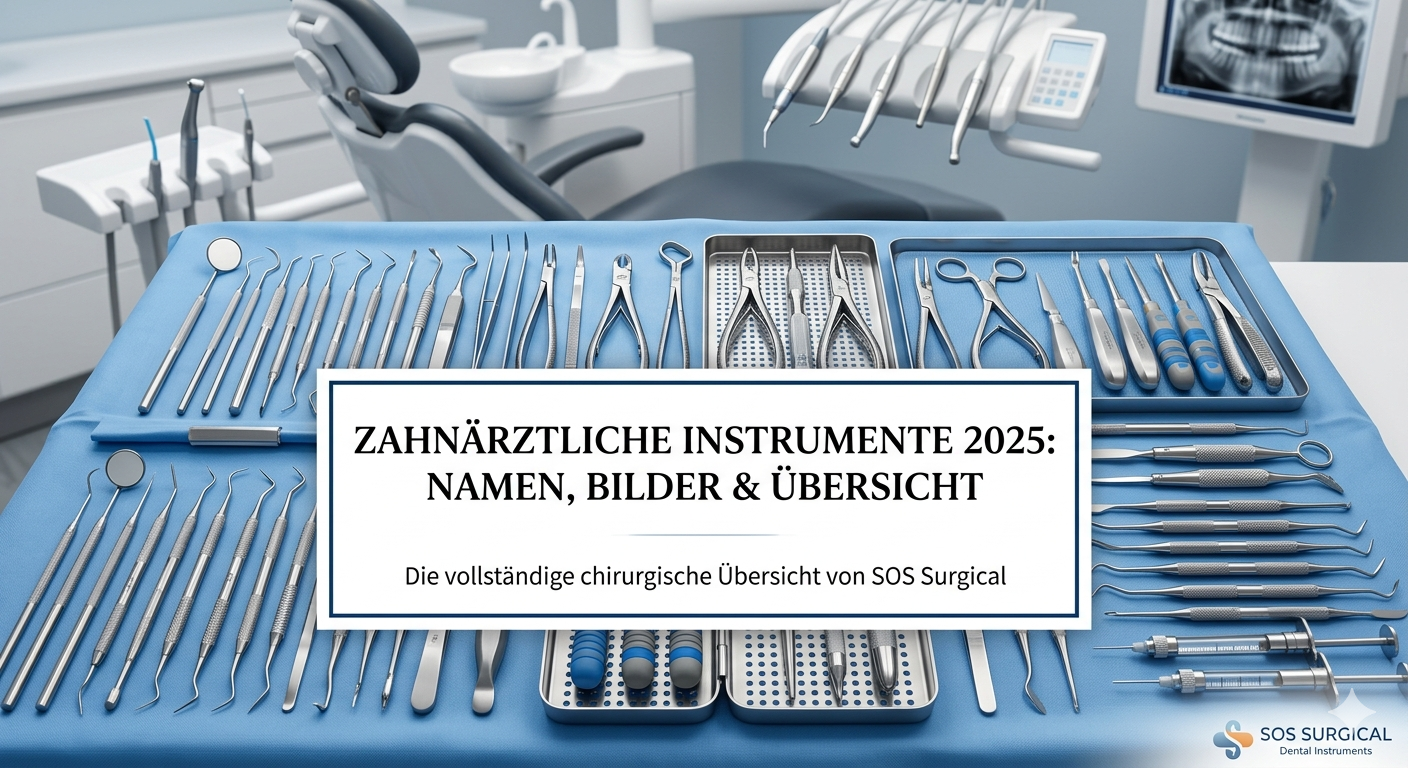 Zahnärztliche Instrumente 202: Namen, Bilder & Übersicht | SOS Surgical